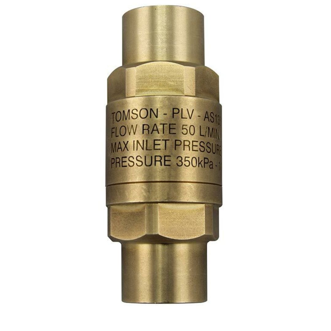 Tomson Inline Pressure Limiting Valve Female & Female 15mm 500kpa