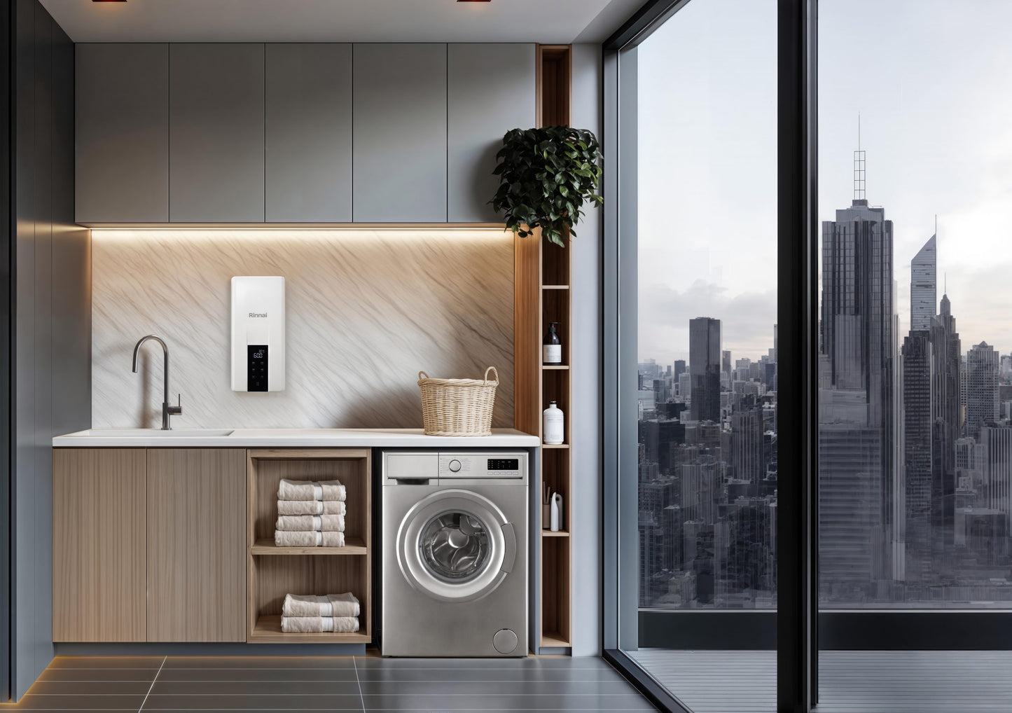 Rinnai 19kW Efinity Electric Continuous Flow hot water system