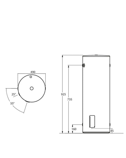 Thermann 80 litre electric Hot Water System